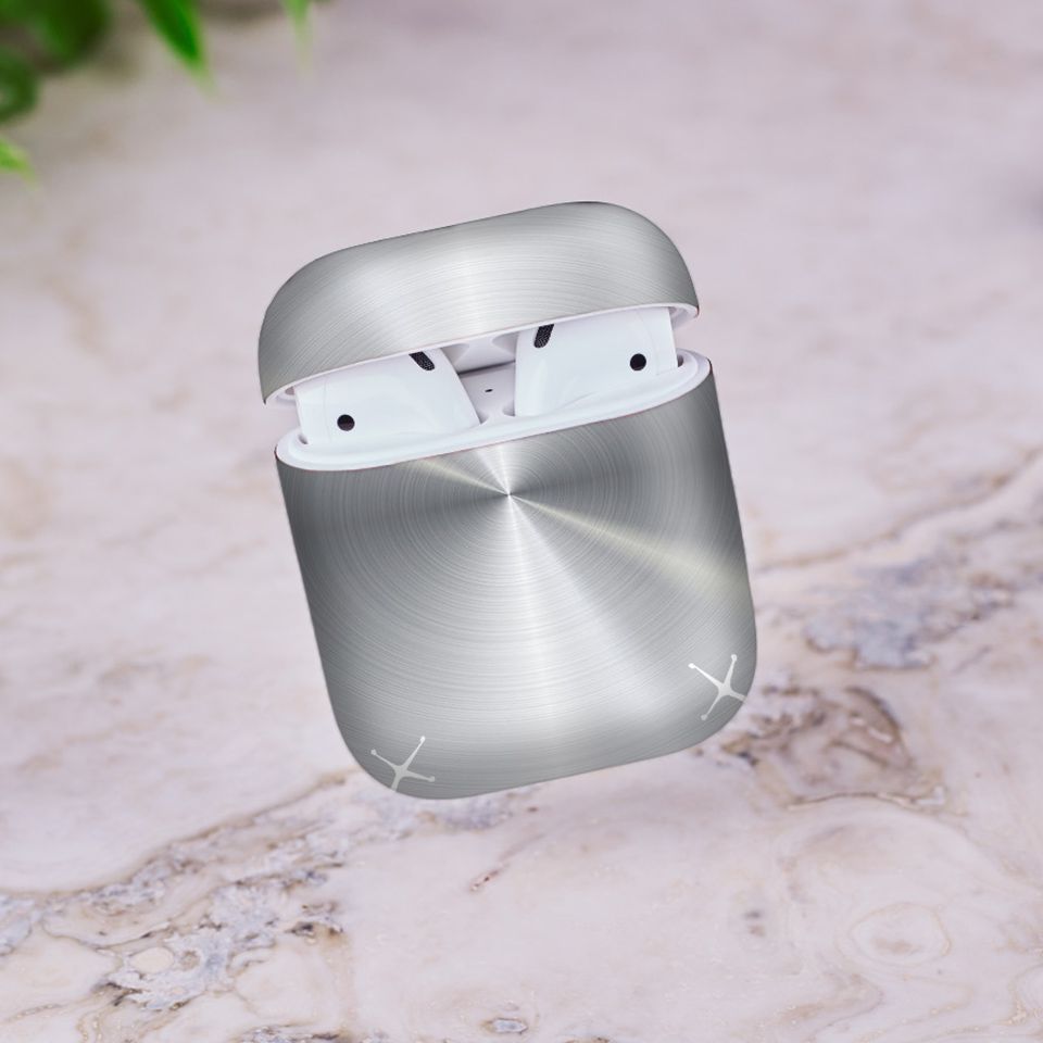 Miếng dán skin chống bẩn cho tai nghe AirPods in hình thiết kế - atk139 (bản không dây 1 và 2