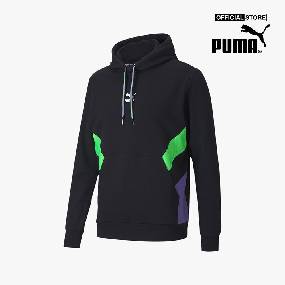 PUMA - Áo hoodie nam phối mũ TFS Sportstyle 598092