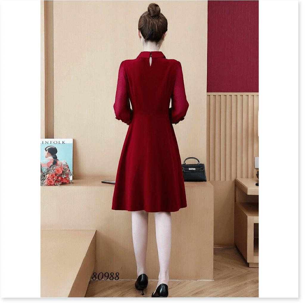 ĐẦM VOAN UMI ĐÍNH NGỌC CỰC SANG DÀNH CHO CÁC QUÝ CÔ KHANH AN STORE