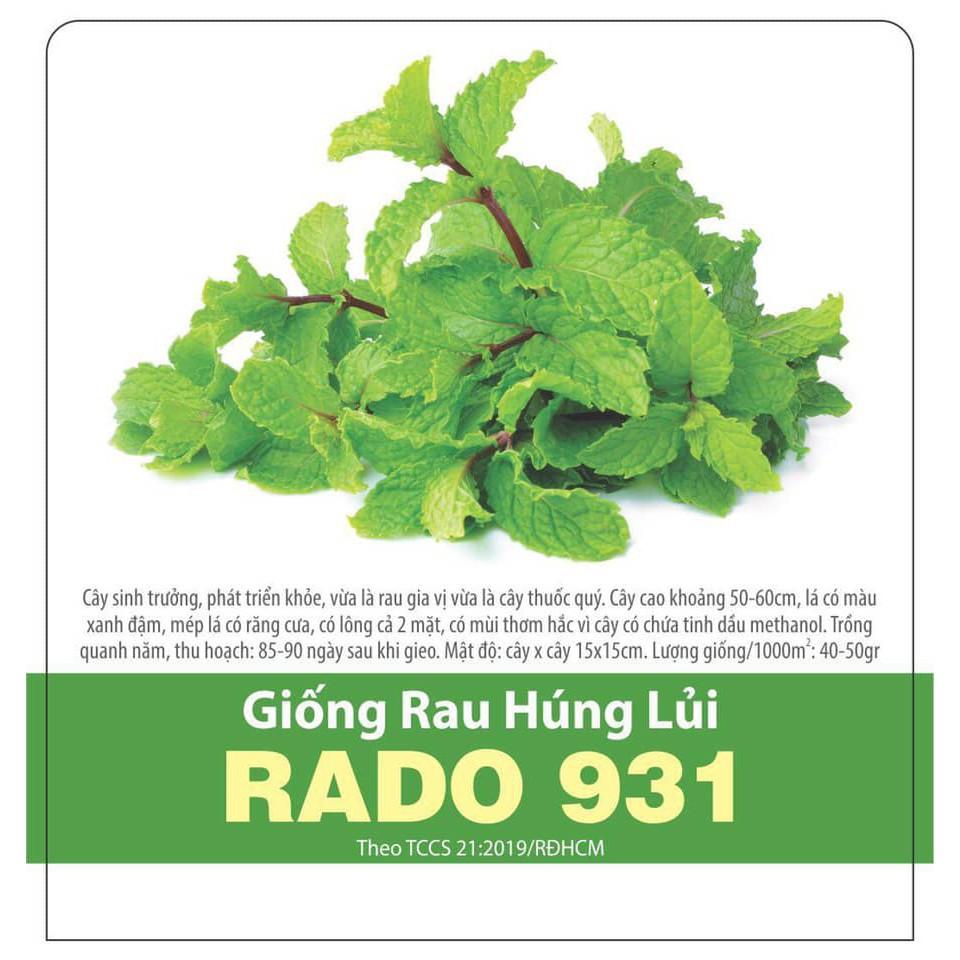 Hạt Giống Húng Lủi Chịu Nhiệt 0.2gram
