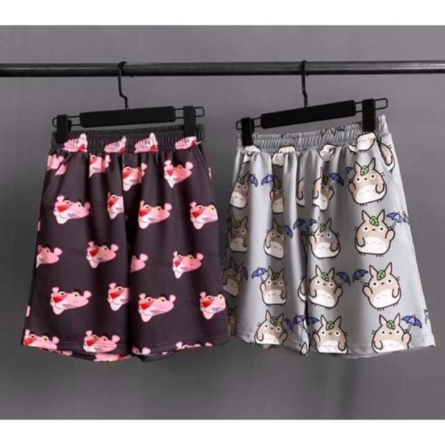 [KÈM HÌNH THẬT] QUẦN SHORT CARTOON UNISEX / CARTOON PANT