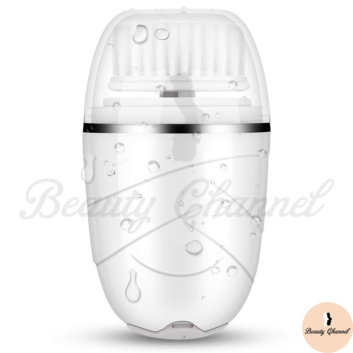 Máy Rửa Mặt Mini Tiện Lợi 3 Trong 1 – 3 Đầu Cọ Lựa Chọn - Tẩy Trang - Rửa Mặt - Làm Sạch Sâu - Loại Bỏ Bụi Nhờn Trong Lỗ Chân Lông