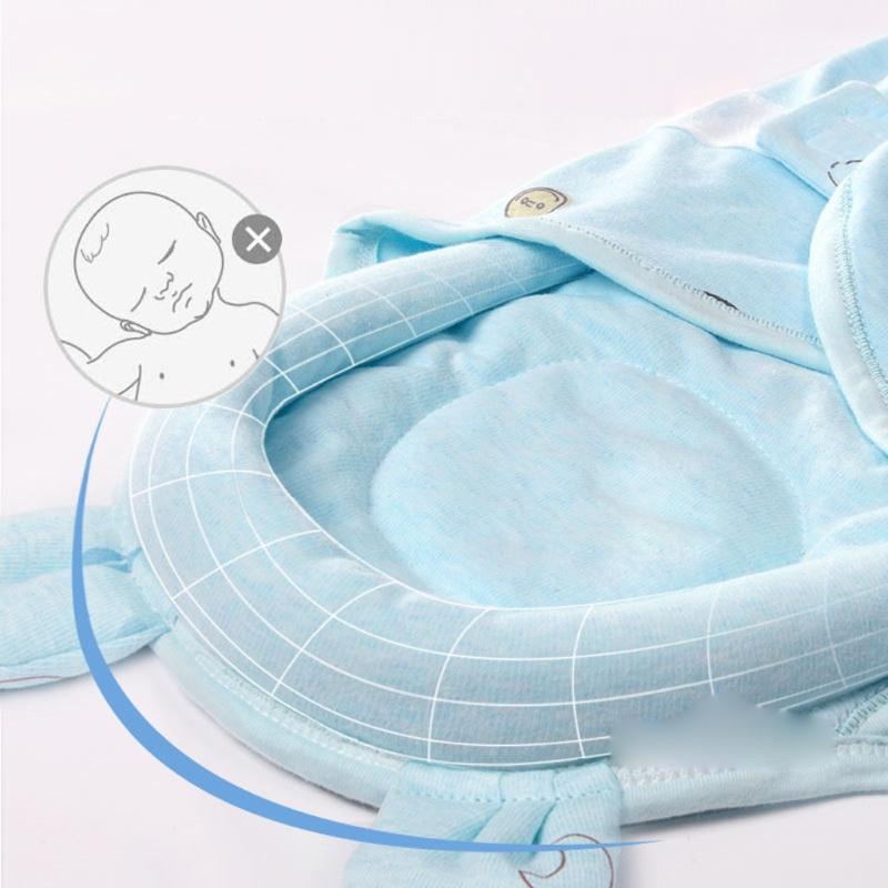 Sơ Sinh Chăn Đầm Cotton Mùa Đông Ấm Túi Ngủ Xe Đẩy Cho Bé Bọc