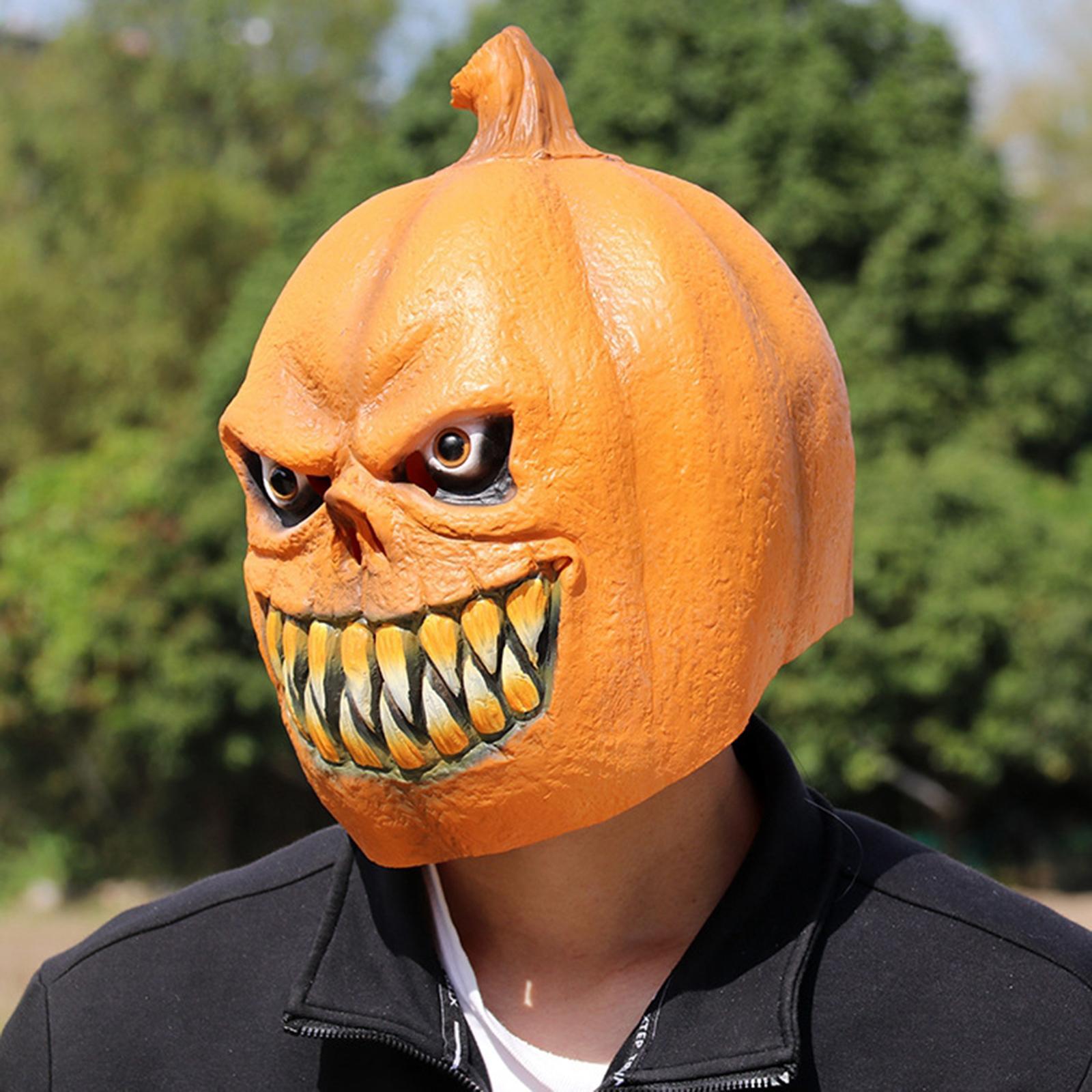 Halloween Head  Headwear Adults Pumpkin  for Cosplay Halloween Party