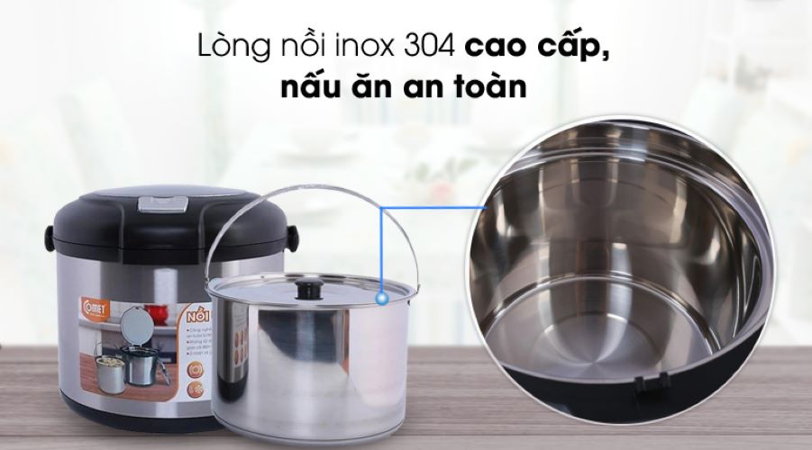 Nồi Ủ Nhiệt 5 lít Comet CM7661