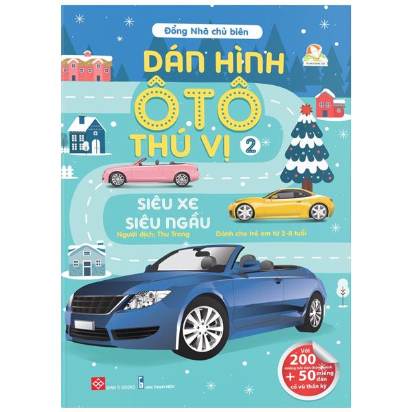 Dán Hình Ô Tô Thú Vị - Siêu Xe Siêu Ngầu