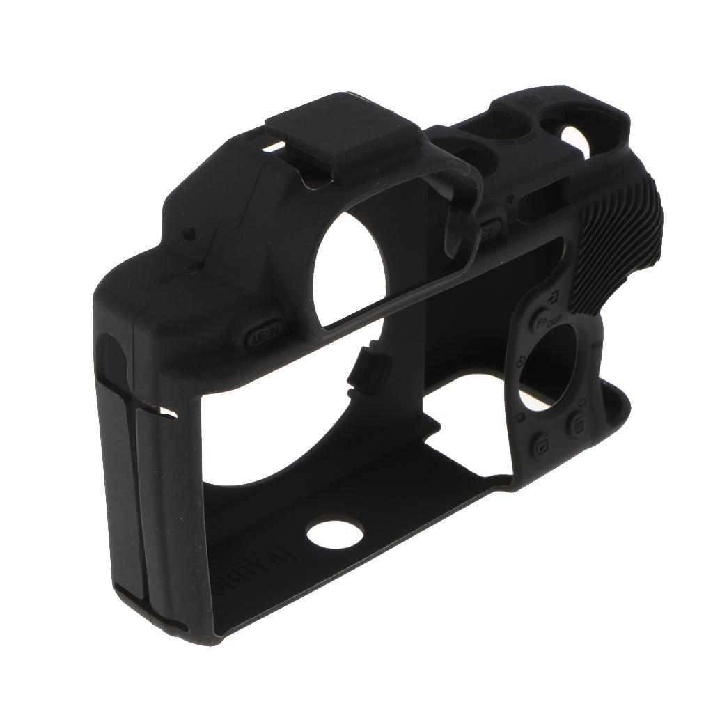 For A7 A7S Camera Silicone Case Cover Protective Black