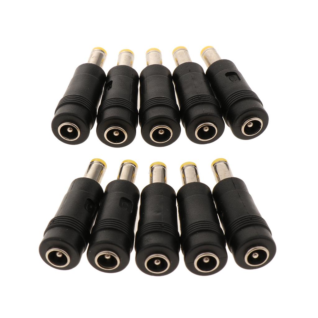 Socket DC Power Plug Adapter Without Cable, Pack of 10 DC 5.5 Mm X 2.1 Mm Socket