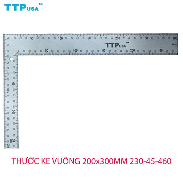 Thước ke vuông  TTPusa (200 x 300mm)