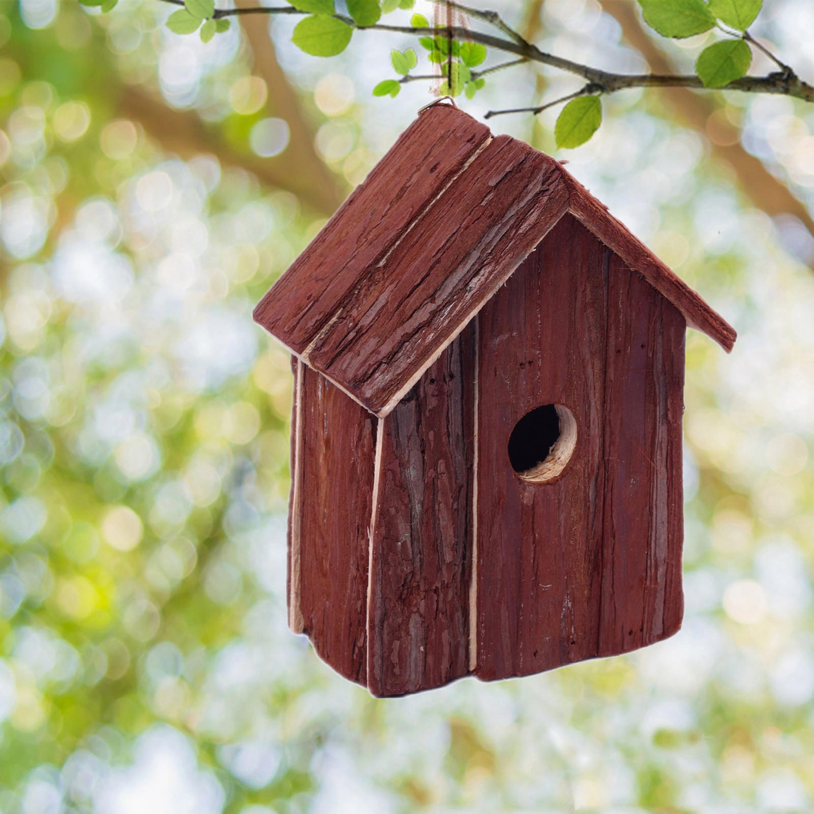 Bird House Durable Bluebird Finch Cardinals House for Garden Outside Parrots