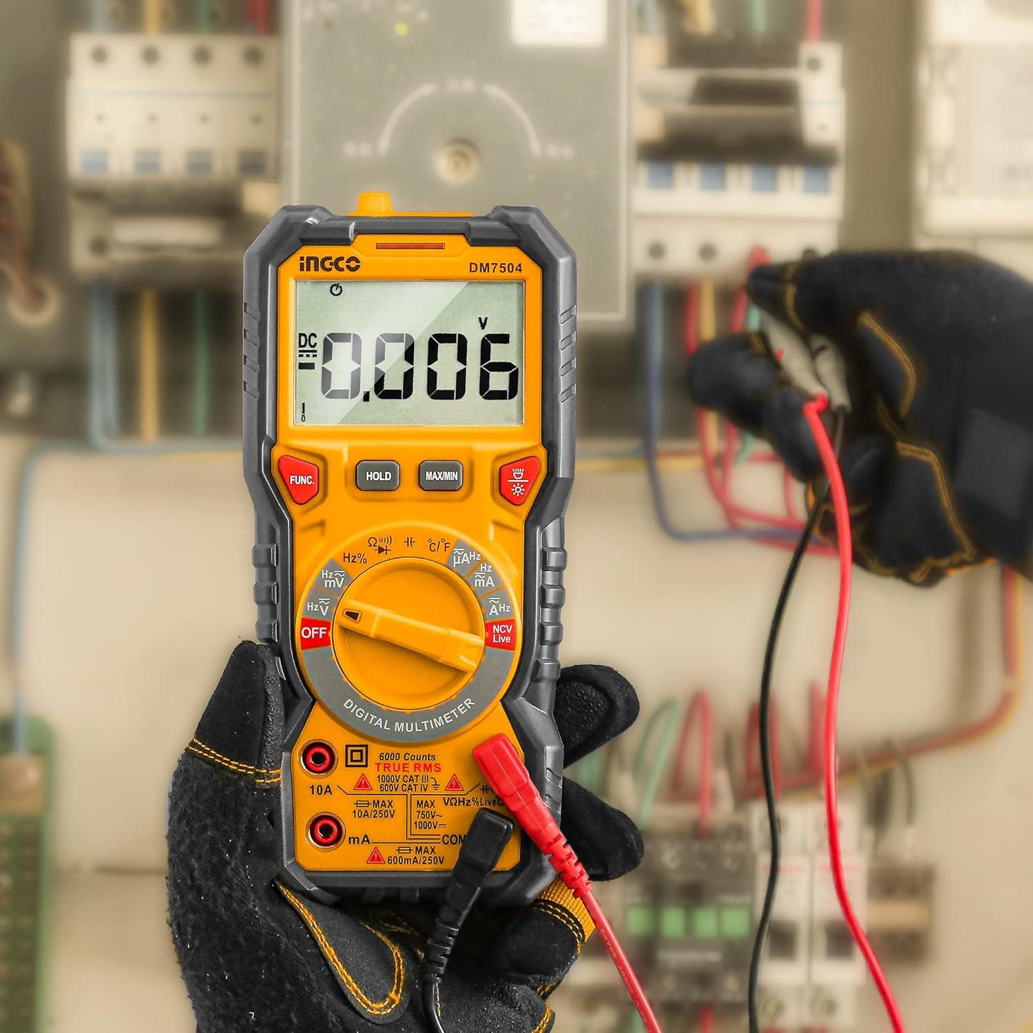ĐỒNG HỒ VẠN NĂNG KỸ THUẬT SỐ INGCO DM7504 - HÀNG CHÍNH HÃNG