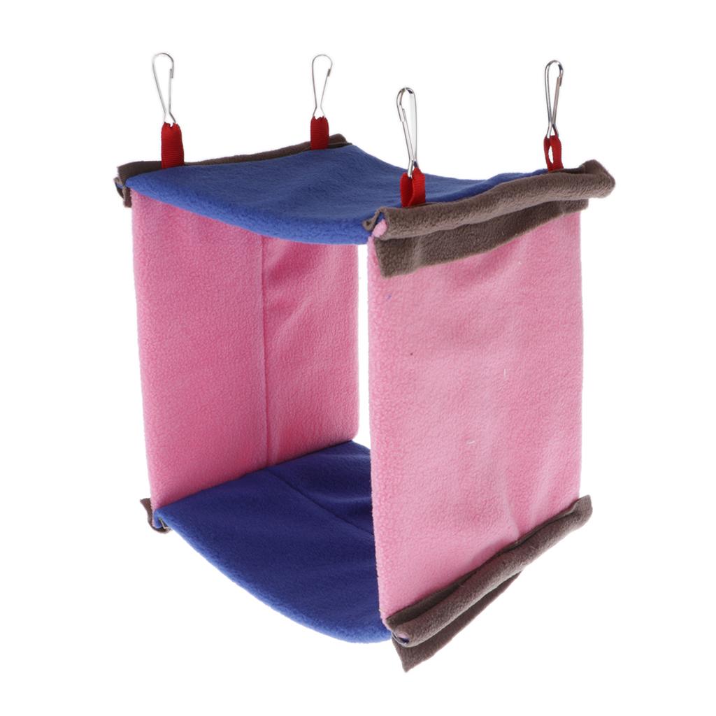 Bird Warm Hammock Parrot Bed Cozy Hanging Nest For Small Pet Hamster Mice