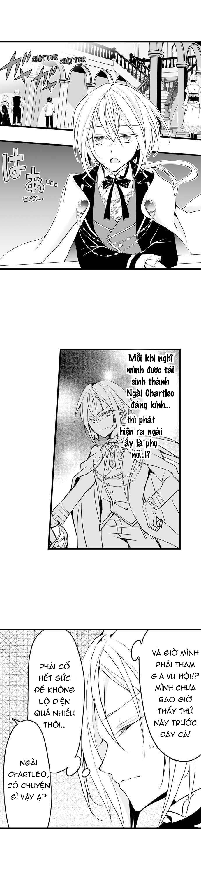 [15+] chuyển sinh thành hoàng tử phản diện, nhưng thực ra nam phản diện đó lại là con gái chapter 4.1 3