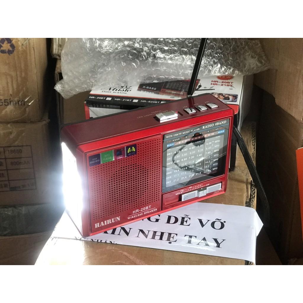 Loa nghe FM, Bluetooth HR20 chuyên nghe đài