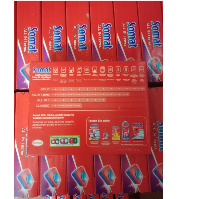 Combo 3 viên riửa chén bát somat loại 25 viên hộp