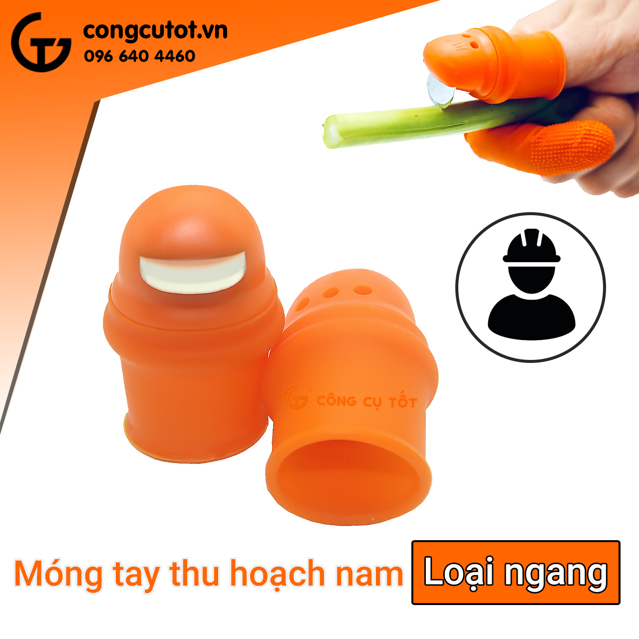 Móng tay thu hoạch nam loại ngang