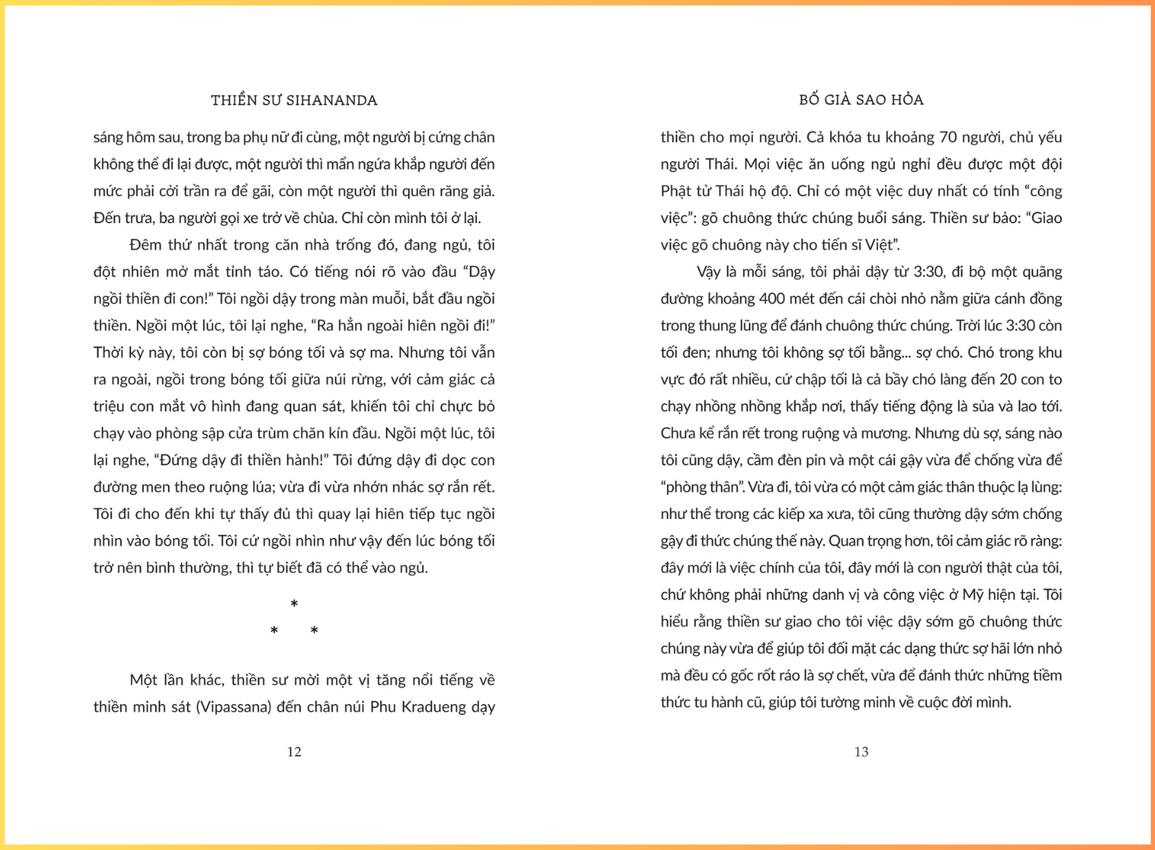 Bố Già Sao Hỏa - Thiền sư Sihananda - Sáng Books