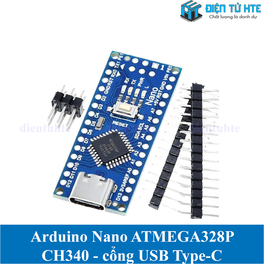 Arduino Nano V3 CH340 - giao tiếp USB TypeC