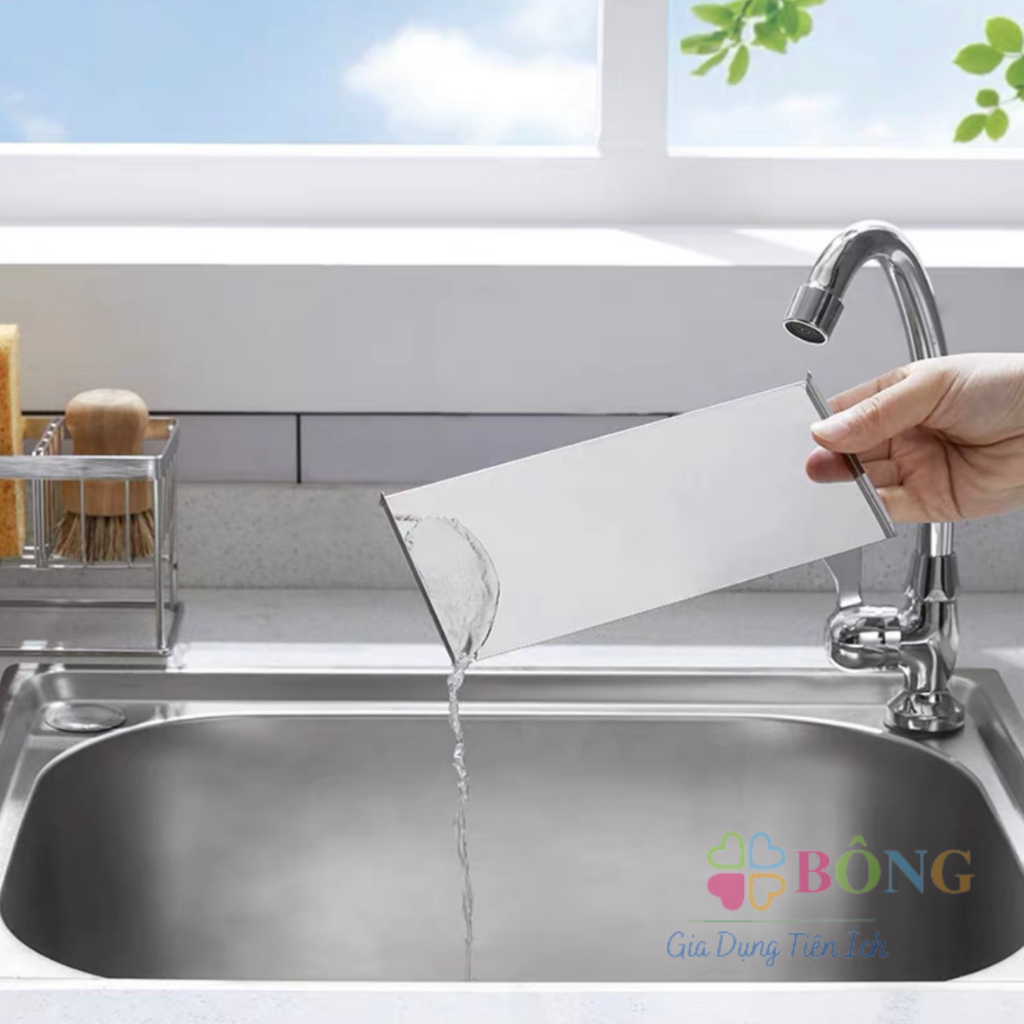 Giá kệ để đồ rửa chén, khay đựng đồ rửa bát 2 ngăn có khay hứng nước nghiêng - Mẫu Mới