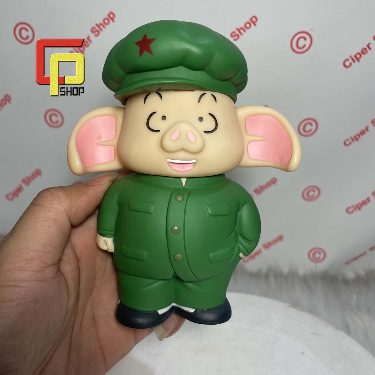 Mô hình Heo Oolong - Áo Xanh - Figure Pig Oolong 7 viên ngọc rồng