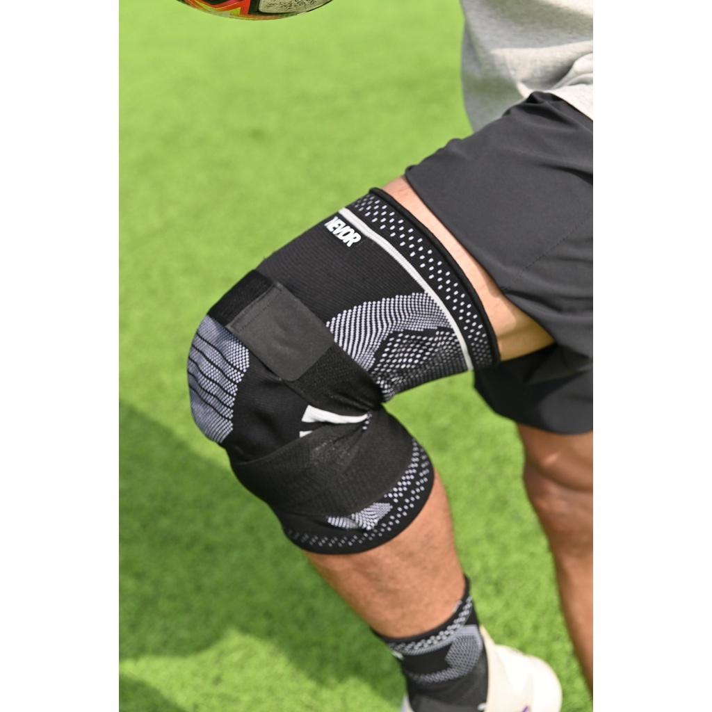 [1 Chiếc] Bó gối thể thao Nevor BDG02 có dây đai tuỳ chỉnh giảm đau, phòng tránh chấn thương dây chằng sử dụng cho gym, bóng đá