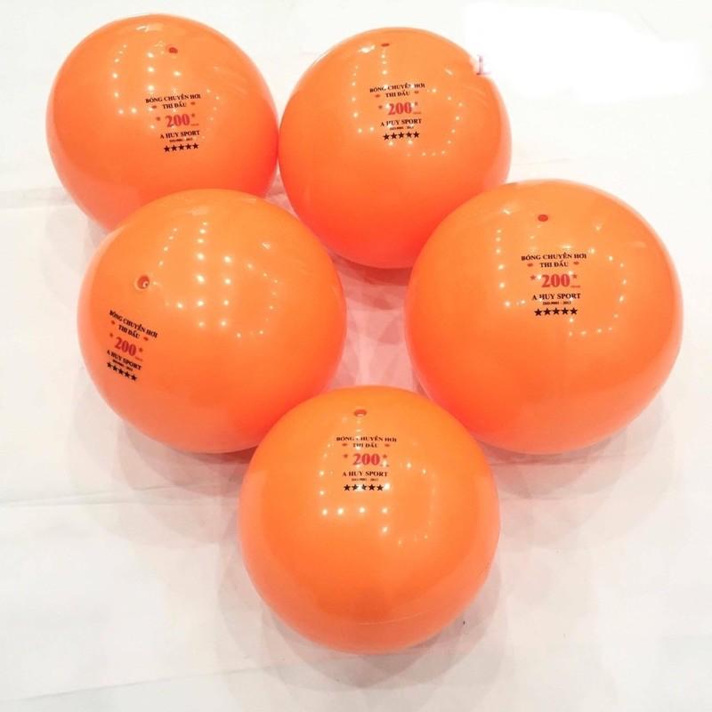 Bóng chuyền hơi A Huy 200g loại tốt, chuẩn tròn TẶNG kim bơm bóng nam nữ- LYLYSPORTS