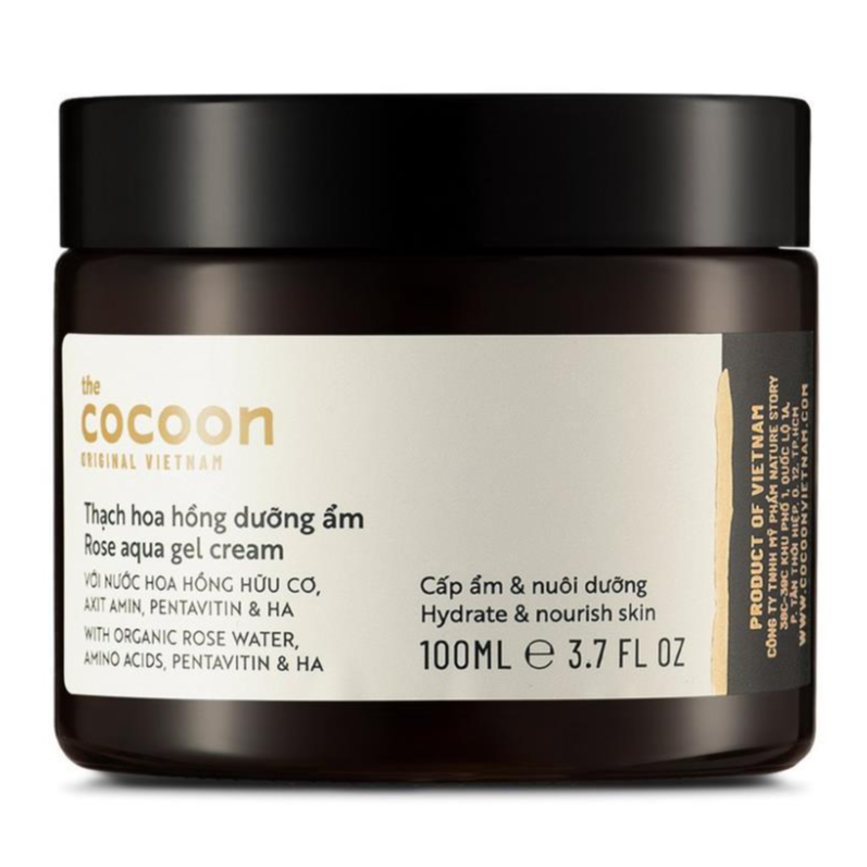 Thạch hoa hồng dưỡng ẩm Cocoon 100ml