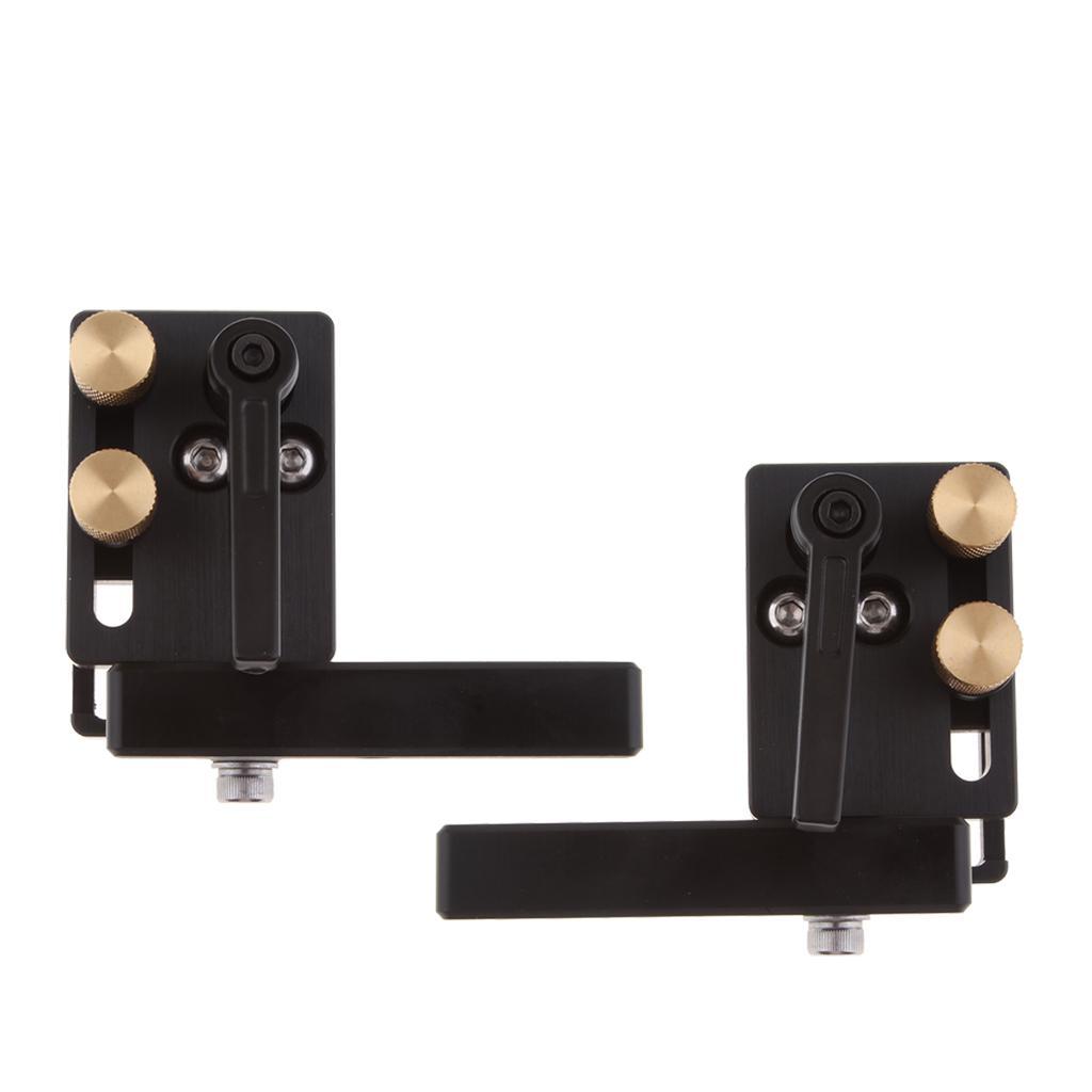 2PCS Miter Track Stop for T-slot t-track Wood Working Miter Saw Accessories