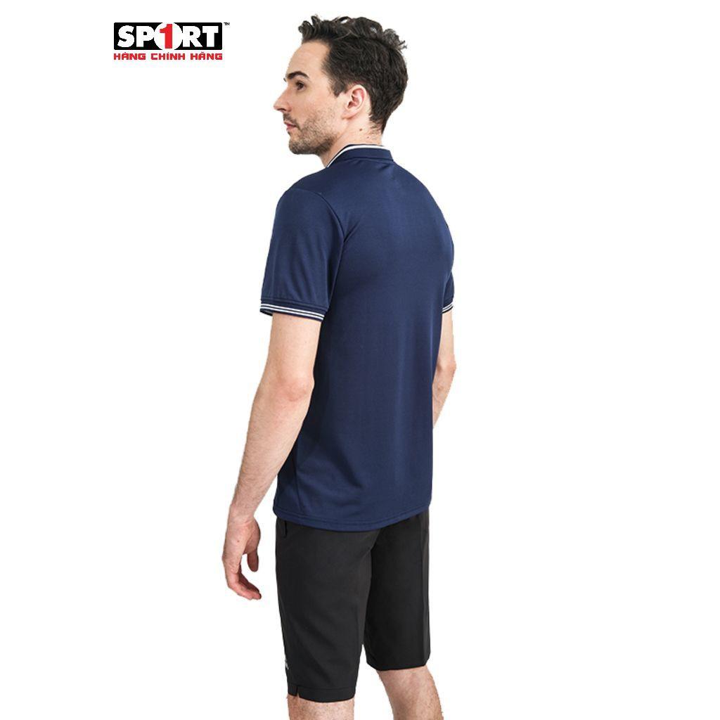 Áo Polo Nam AM MP029 Ngắn Tay Có Cổ Phối 2 Màu Tương Phản Chất Liệu Vải Nhẹ Thấm Hút Mồ Hôi