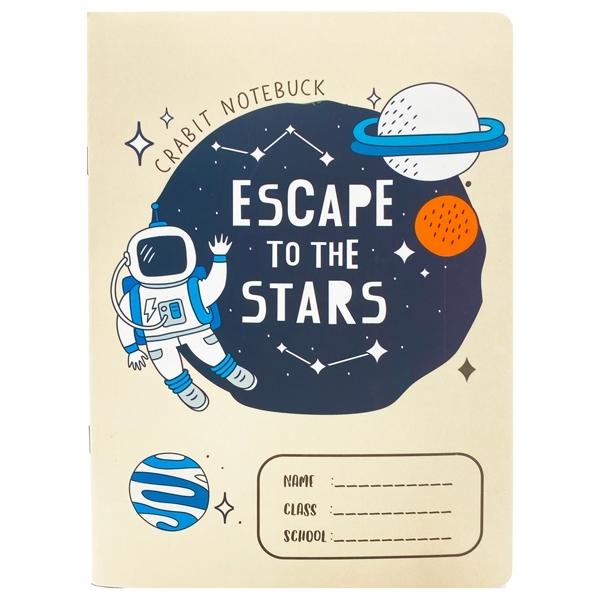 Vở 4 Ô Ly 48 Trang ĐL 100g/m2 - Crabit Notebuck 1008 (Mẫu Màu Giao Ngẫu Nhiên)