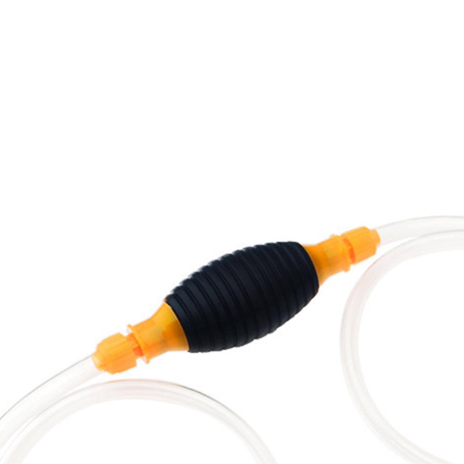 Portable Manual Fuel Transfer Pump DIY Cut Pipe Fuel Delivery Pump for Gasoline