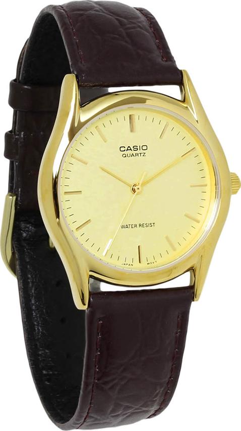 Đồng Hồ Nam Dây Da Casio MTP-1094Q-9A (34mm) - Nâu