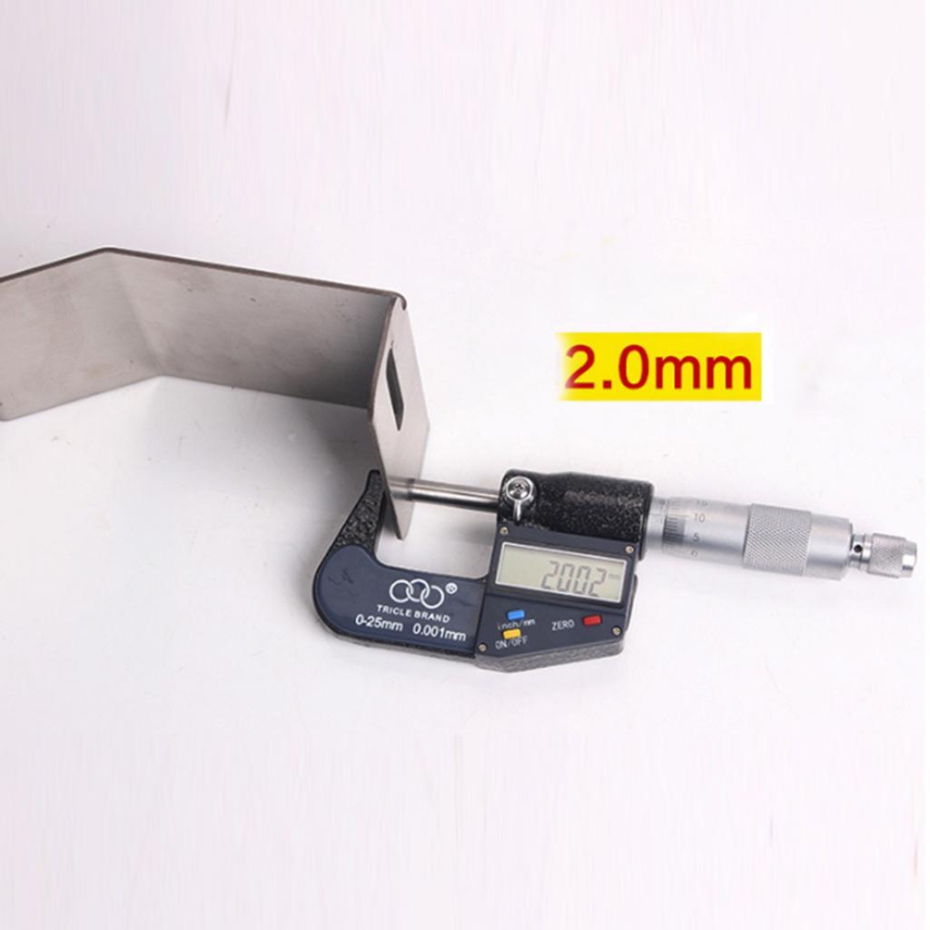 Stainless Steel Hardware Scooter Battery Anti Theft Security Locking Plate