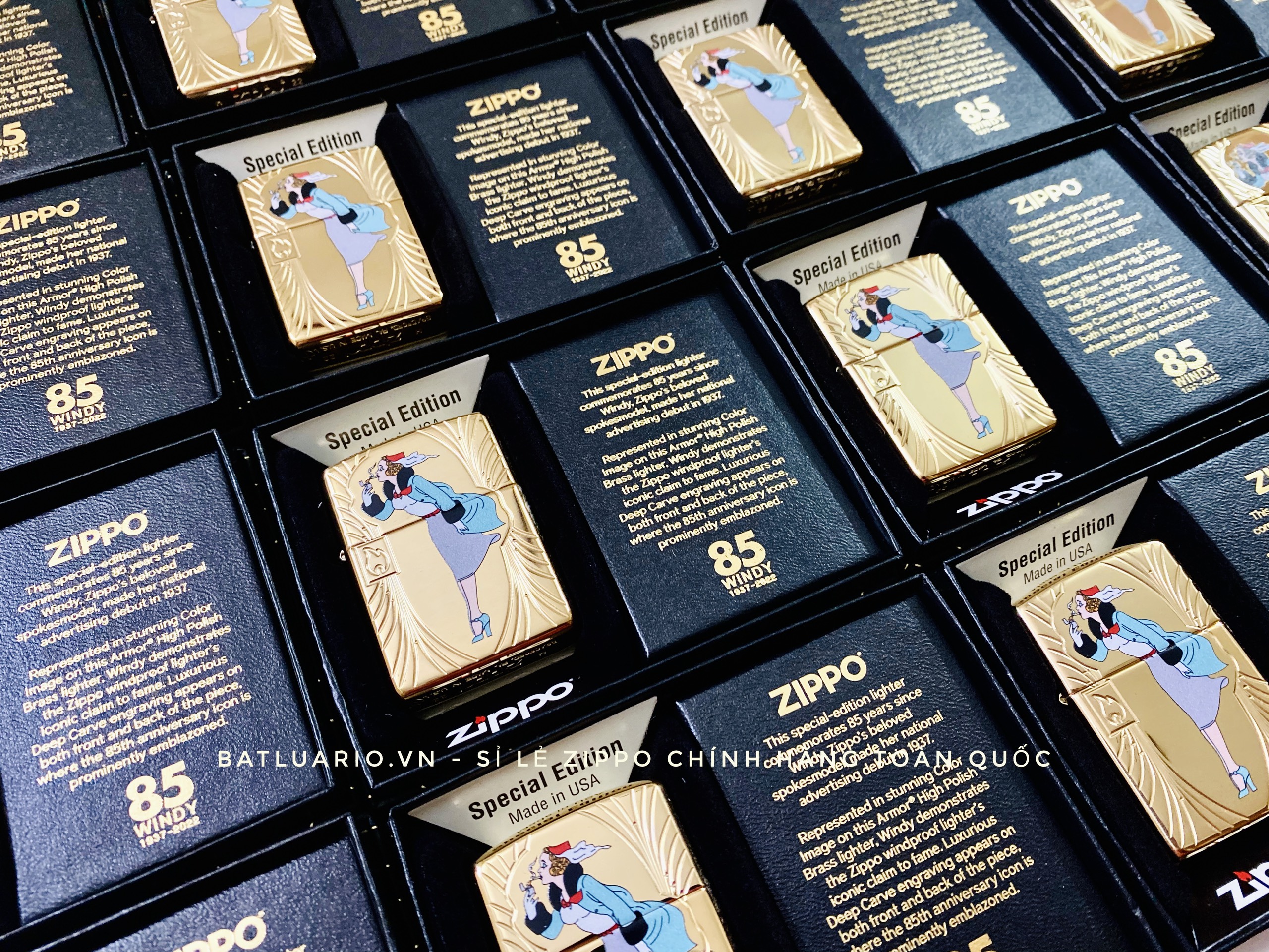 Bật Lửa Zippo 48413 – Zippo Windy 85th Anniversary Collectible