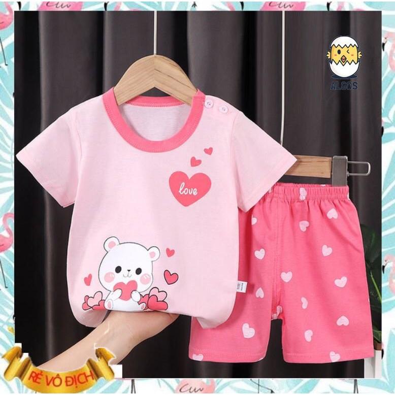 [Mua 1 bộ TẶNG 1 món trang sức bất kỳ] Cotton 100% thoáng mát thấm hút mồ hôi an toàn cho bé