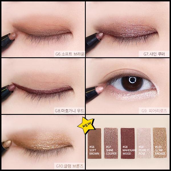 Chì Kẻ Mắt Merzy Another Me The First Gel Eyeliner 0.5g