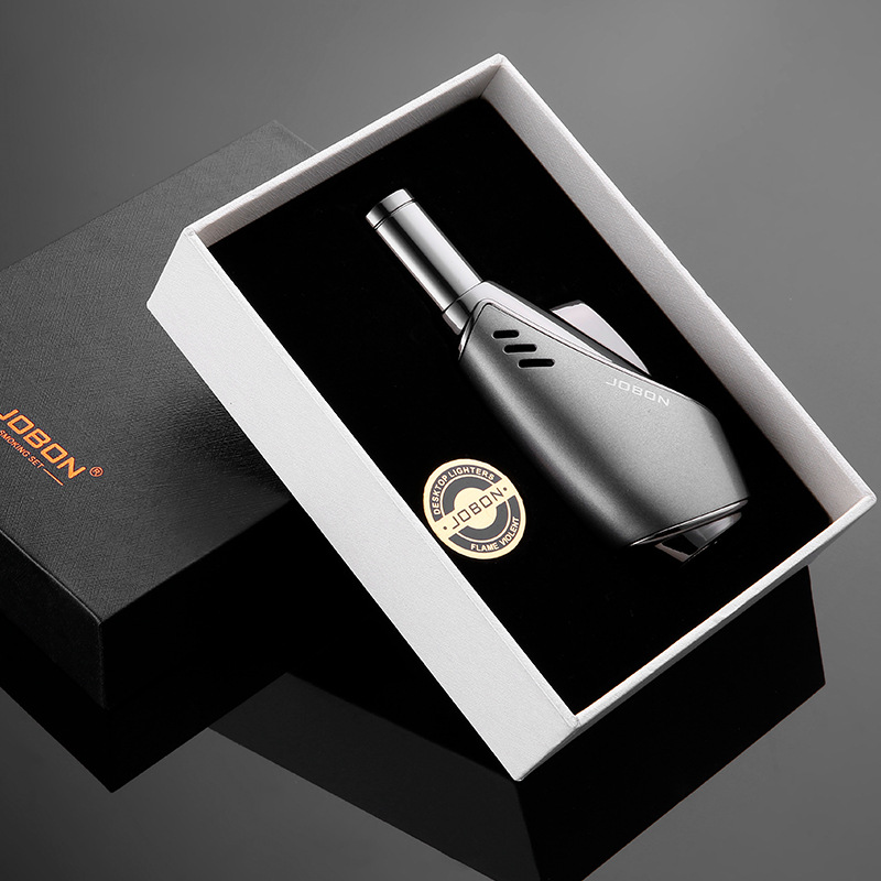 Vỏ Hột Quẹt Bật Lửa Khò Jobon ZB 991 Thiết Kế Độc Lạ Lửa Khò Mạnh Mẽ Nhiều Màu - Dùng Gas Cao Cấp