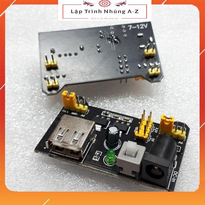 [Lập Trình Nhúng A-Z][G20] Mạch Nguồn 5V / 3.3V Cắm Board Test MB-102