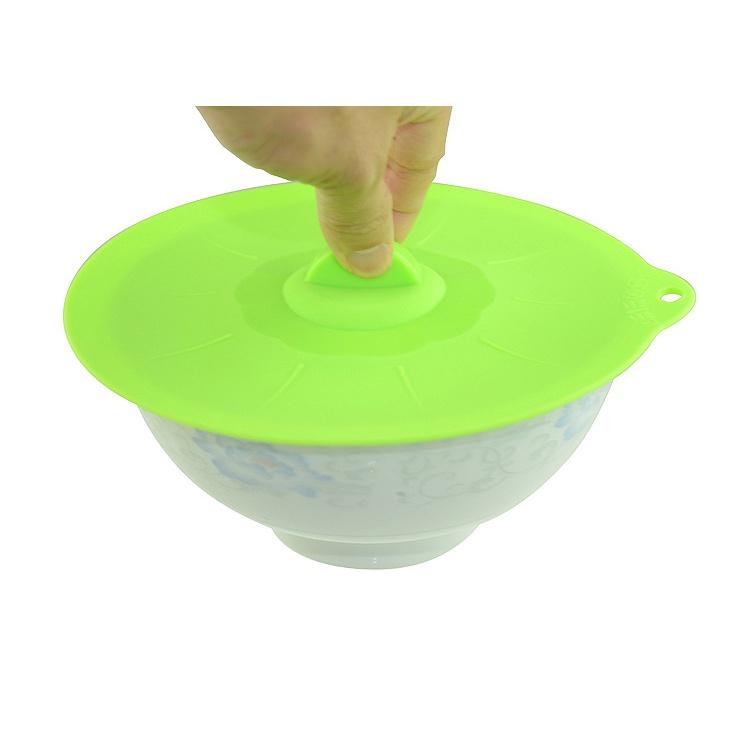 1pc Silicone Fresh Cover Food Saran Wrap Bowl Cover Kitchen Cover
