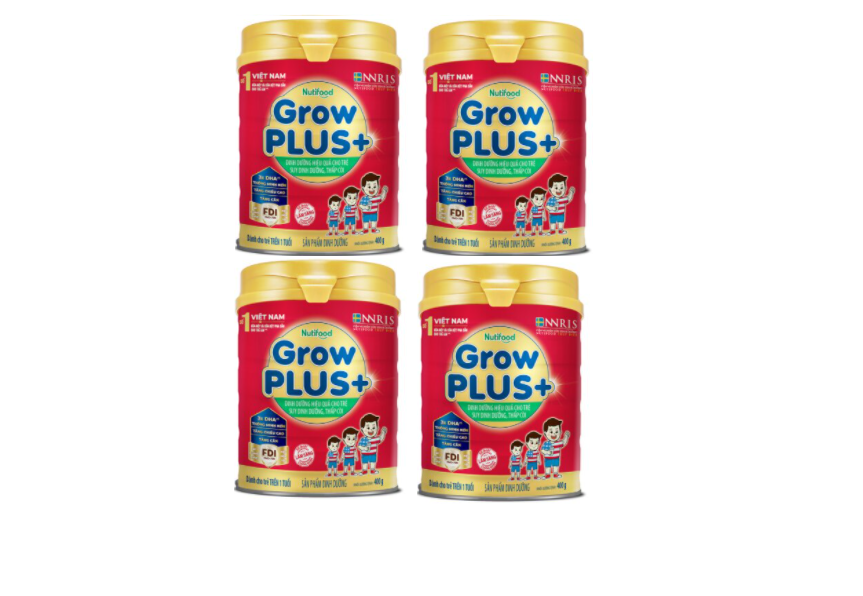 Sữa GROW PLUS đỏ 900g (Mẫu mới)-Tặng ngay khăn đa năng