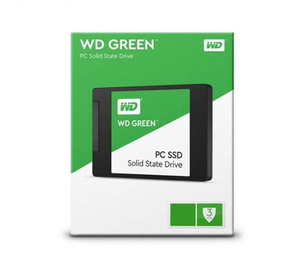 Ổ Cứng SSD WD Green 120GB 3D NAND - WDS120G2G0A - Hàng Chính Hãng + Tặng Đèn Led