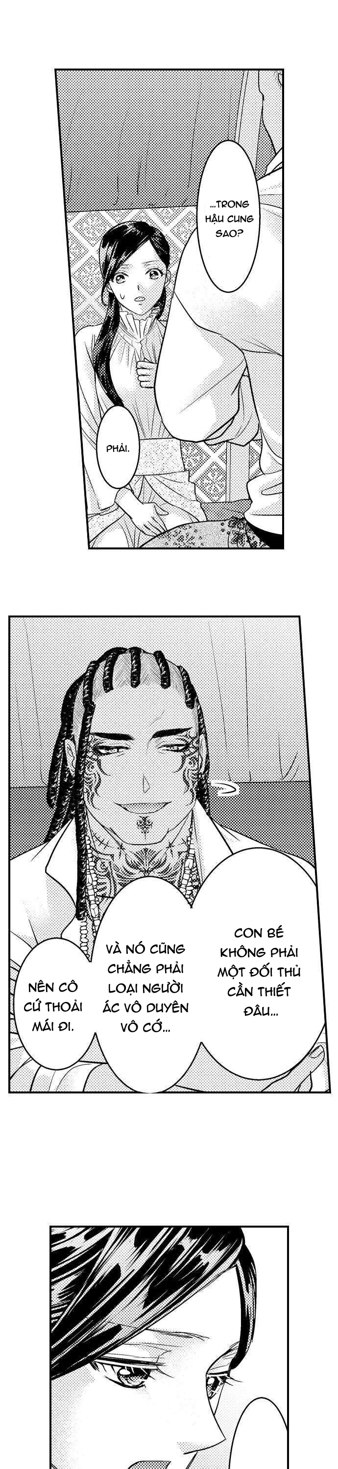 chuyển sinh vào thế giới khác ~ nếu muốn trở thành nữ hoàng hãy tìm cách để được hoàng đế sủng ái vào ban đêm chapter 27.1 3