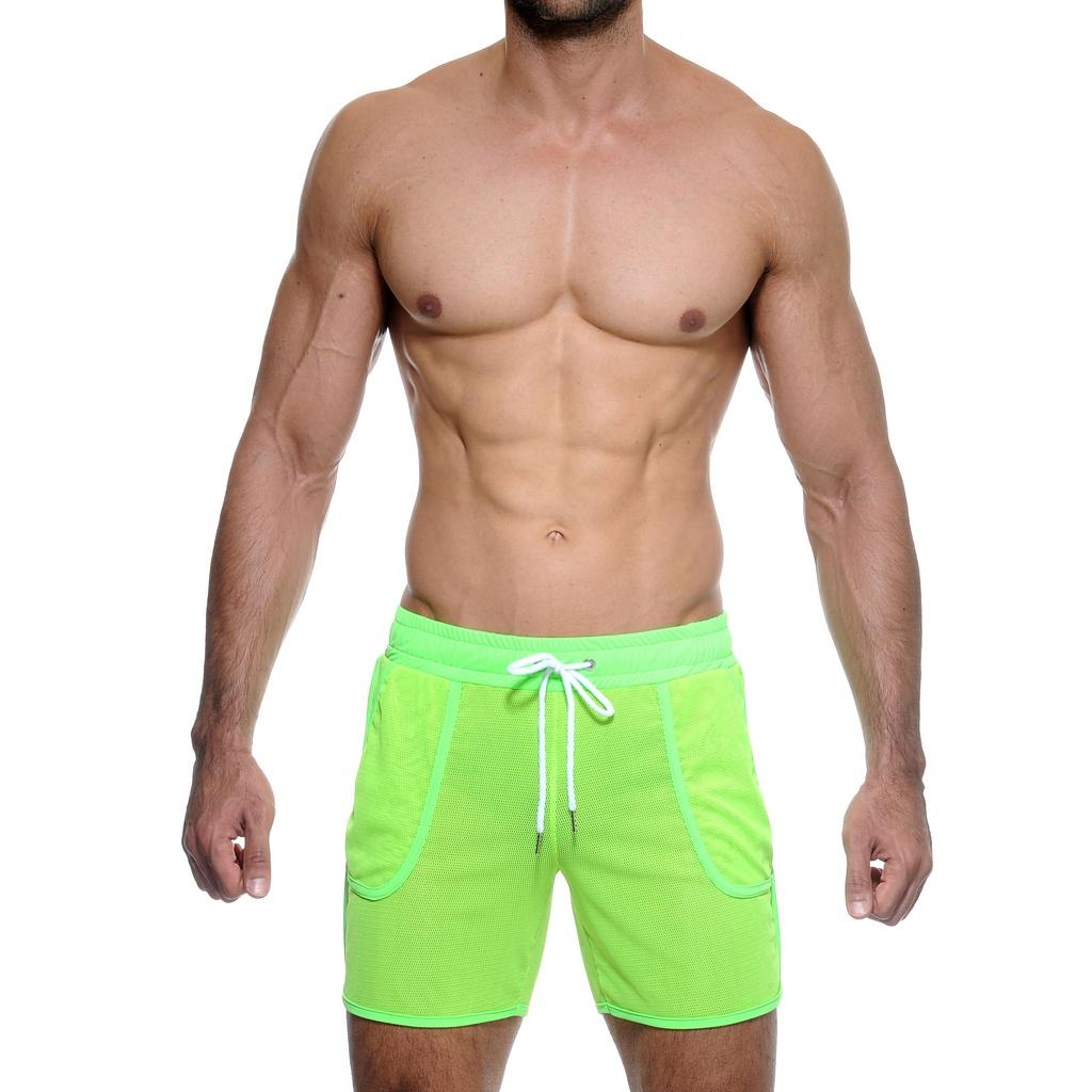Quần shorts nam sporty STUD mesh shorts RW1053ABS04