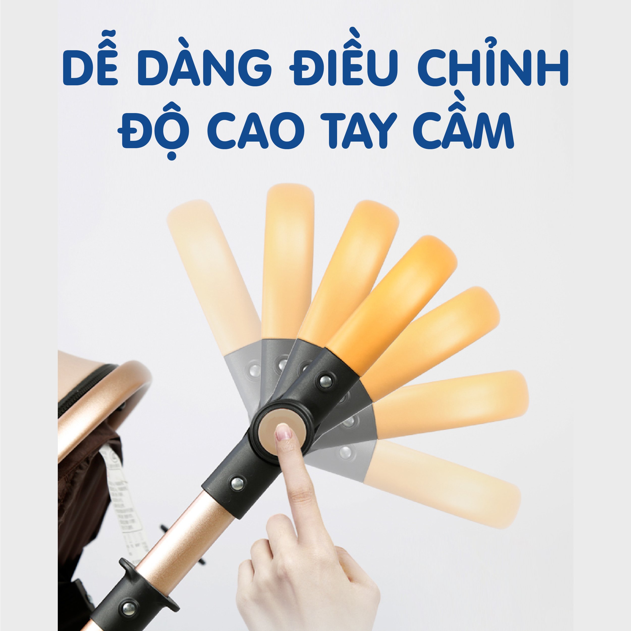 Xe đẩy 2 chiều, Xe đẩy nôi 2 chiều Beleco đa năng - đẩy là sang, mẫu mới 2021, Dễ dàng gấp gọn mang theo khi đi du lịch - TẶNG KÈM ĐÀN XYLOPHONE 8 THANH CHO BÉ