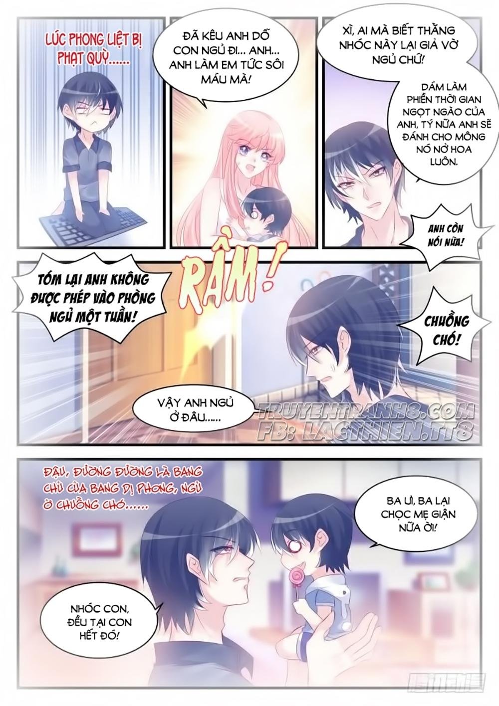 dạy bảo ma vương lão công chapter 135 6