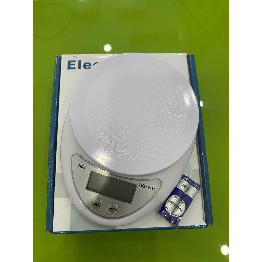 Cân điện tử nhà bếp Electronic B05 1KG kèm pin