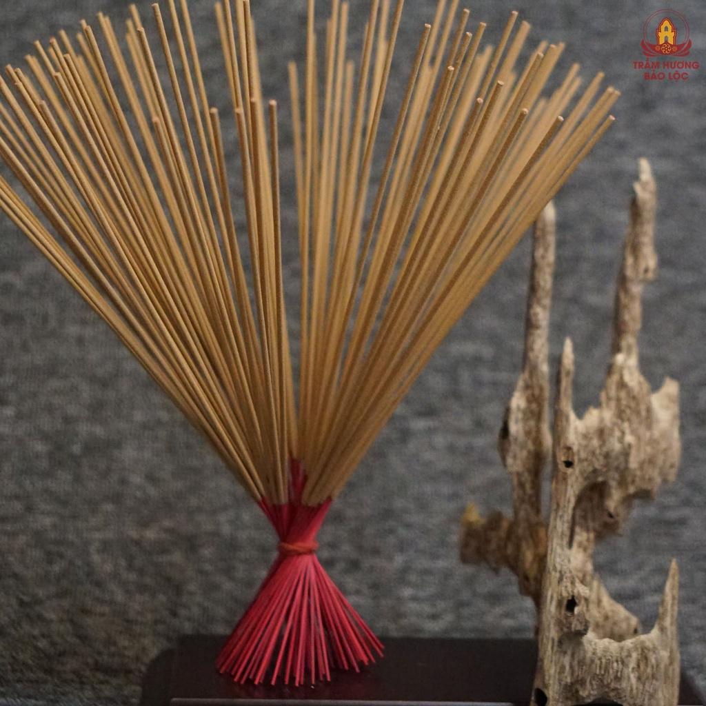 Nhang Trầm Hương Tự Nhiên BẢO NGỌC LINH TRẦM 30 CM và 40 CM - Hộp 500 gram