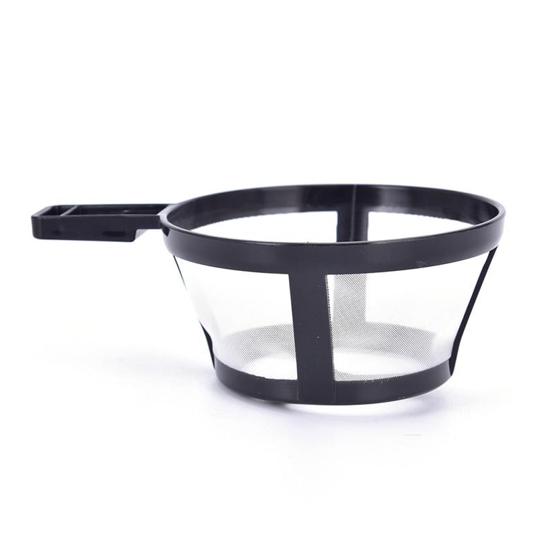 1 Pcs Reusable Coffee Pot Filter Holder Mesh Basket With Handle Kitchen Gadgets Tools Coffee Maker Filter Tea Brewer Strainer