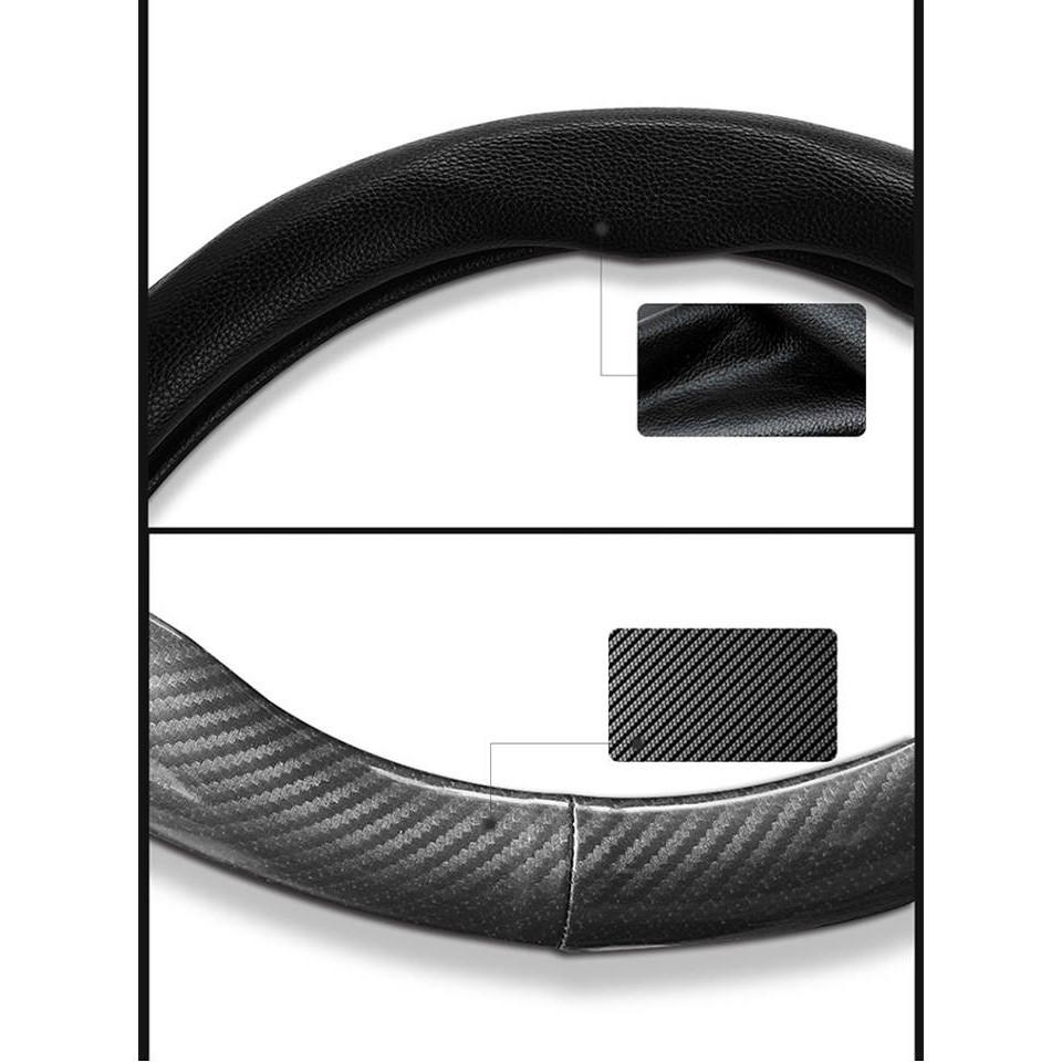 Bọc Vô Lăng Vân Carbon Dành Cho Xe Mitsubishi