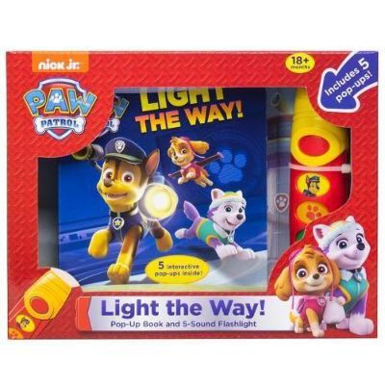 Sách - Paw Patrol Light the Way Flashlight Adventure Box by P I Kids (US edition, hardcover)